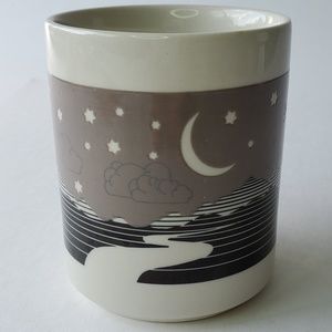 Vintage Landscape Sun & Moon Mug
